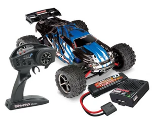 Traxxas E-Revo 1:16 blauX VXL RTR Brushless mit Akku und USB-C Ladegerät ... - Bild 1 von 8