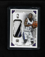 Darren Collison '15-16 National Treasures NBA MATERIAL PRIME PATCH #/25 Kings SP