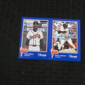 1992 Ukrops Richmond Braves Panel Sean Ross/Brian Hunter