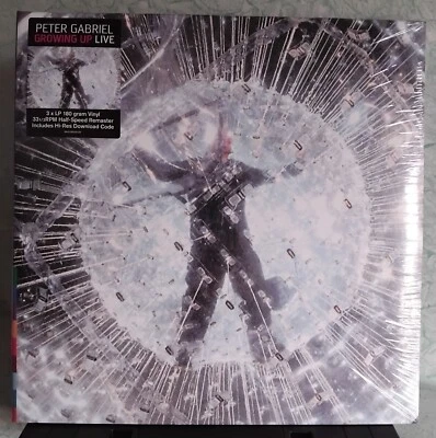 PETER GABRIEL 3 LP 'Growing Up Live' LIVE MILAN ITALY May 2003 - 180 Gr. SEALED - Immagine 1 di 4