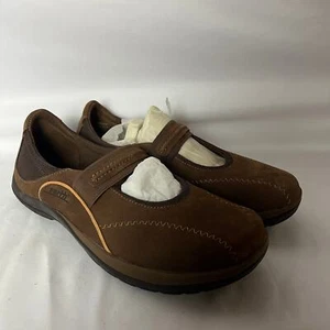 NWOT Earth Mary Janes Shoes Womens Size 9 Brown Leather  - Picture 1 of 11