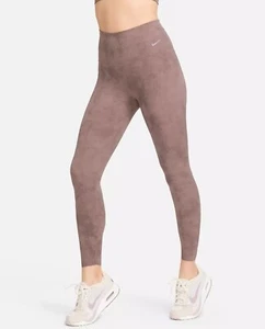 Nike Zenvy Tie-Dye 7/8 Leggings High Waisted Size Large L FN4167-208 Strech - Picture 1 of 9