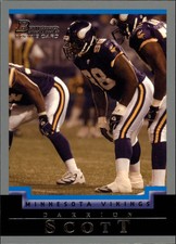 2004 Bowman Football #209 Darrion Scott RC