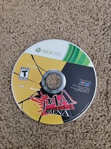 P4A Persona 4 Arena X-box 360 Disc Only Cleaned, Tested, Working - Picture 1 of 2