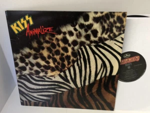Kiss Animalize Vinyl LP Gene Simmons - Picture 1 of 2