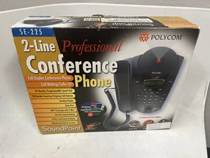 Polycom 2200-06325-001 SoundPoint Pro SE-225 Conference Phone (NEW) - Picture 1 of 5