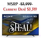 Sony 77" BRAVIA XR A80J Series OLED 4K Ultra HD TV-Includes FREE $499 Wall Mount