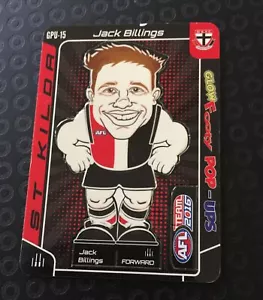 Australia AFL 2016 Pop Up Trading Card Jack Billing’s St Kilda GPU-15 - Bild 1 von 3