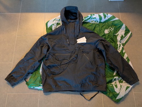 OFF WHITE X NIKE Nike x Off White Anorak Paracadute Pullover Giacca Capispalla Taglia M NUOVO PREZZO AL PUBBLICO £460