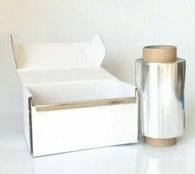 Highlighting Foil For Coloring Hair New In Box With Cutter aluminium 100m X 10cm