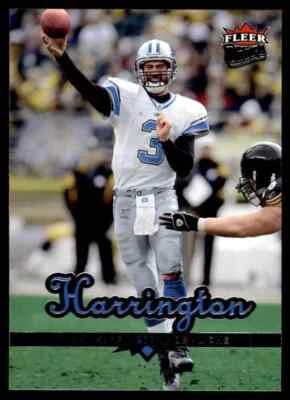 2006 Fleer Ultra #64 Joey Harrington Detroit Lions - Image 1 of 2