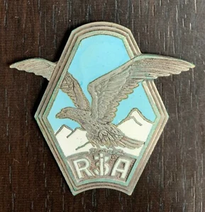 Insigne WWII 3° RIA Régiment Infanterie Alpine DRAGO - BERANGER - Picture 1 of 2