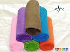 Microfiber Yoga Towel Mat-Size (24"x72") & Carry Bag Available in Multi Colors P