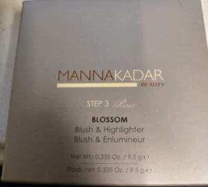 MANNAKADAR BEAUTY BLUSH & HIGHLIGHTER BLOSSOM NET WT 0.335 oz NEW Free Shipping  - Picture 1 of 1