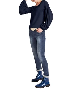 821554° Linea Tesini by Heine Damen Shirt Sweat Sweatshirt marine NEU Gr. 40 - Bild 1 von 4