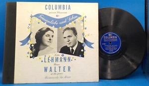 Lotte Lehmann,Bruno Walter (German) 78RPM 10" Record Set Frauenliebe Und Leben  - Picture 1 of 7