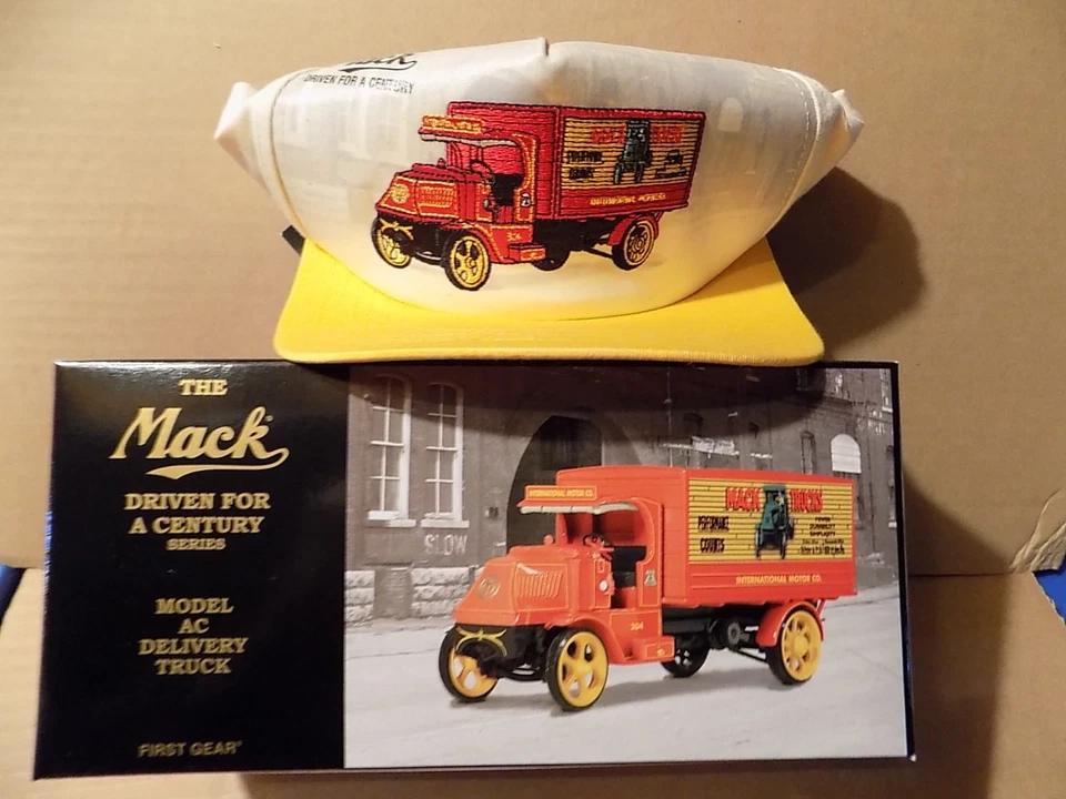 FURGONETA MACK 1925 AC CON SOMBRERO PRIMERA MARCHA PRIMERA NUEVA EN CAJA Foto 1 de 1