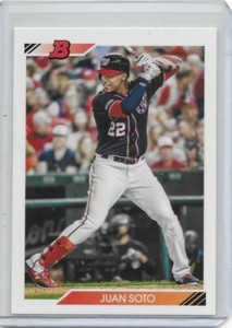 2020 Bowman Heritage #10 Juan Soto Washington Nationals
