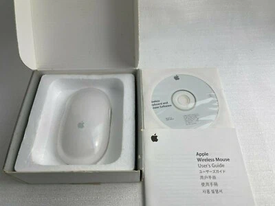 Apple A1015 M9269Z/A White Wireless Bluetooth Optical Mouse For Mac - Image 1 of 4