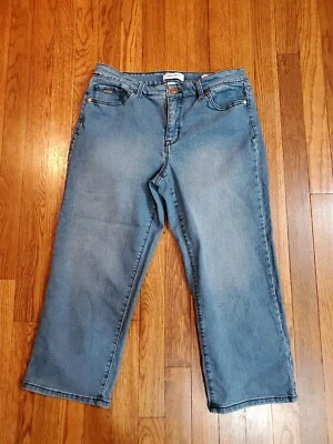 Nine West Mujer Tira Media Cristie Capri 10 Lavado Med Elastizado Pierna Recta Foto 1 de 4