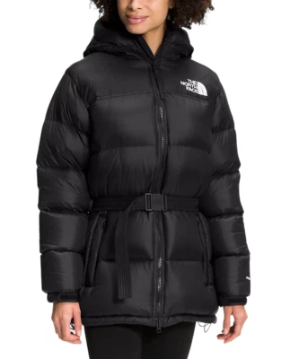 CHAQUETA MUJER THE NORTH FACE CINTURÓN NUPTSE MID 700 PLUMÓN TNF Negra Talla XL, XXL Foto 1 de 4