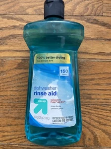 2 Pack - Up & Up Dishwasher Rinse Aid - Compare To Finish Jet Dry - 16 Oz - Picture 1 of 1