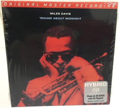 MILES DAVIS 'ROUND ABOUT MIDNIGHT MFSL SACD Ltd Ed Low #325 UltraDiscG2 Rare SS Foto 1 de 4