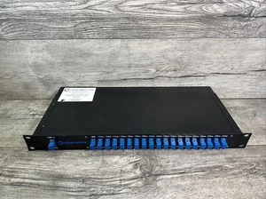 Solid -Optics Single Mode LC/UPC 18 CH CWDM MUX/DEMUX Module L66-01 - Picture 1 of 5