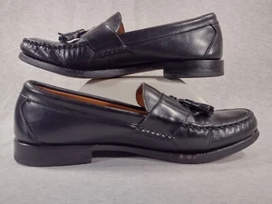 Allen Edmonds Schreier Tasseled Loafers Women's 10 B Black Leather 48399 - Picture 1 of 17