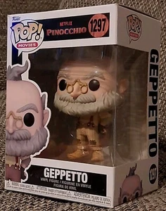 "Geppetto" Netflix Pinocchio Funko Pop #1297 - Vinyl - Neu & OVP - Bild 1 von 1