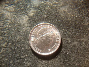 1892 BU GEM BU Bold Full Blinding Luster Barber Liberty Dime NJX - Picture 1 of 3