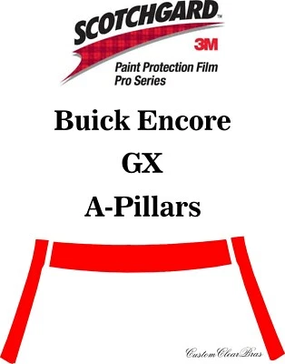 3M Scotchgard Paint Protection Film Pro Series 2020 2021 2022 Buick Encore GX - Image 1 of 3