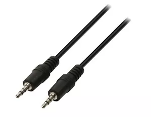 CAVO AUDIO JACK STEREO 3.5mm 0,5 1 1,5 m maschio PROLUNGA mp3 speaker casse AUX - Foto 1 di 1