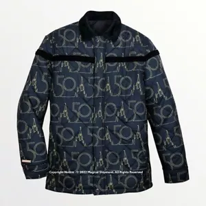 Neu mit Etikett! Walt Disney World - 50. Jahrestag - gesteppte Jacke für Erwachsene | XL - Bild 1 von 4