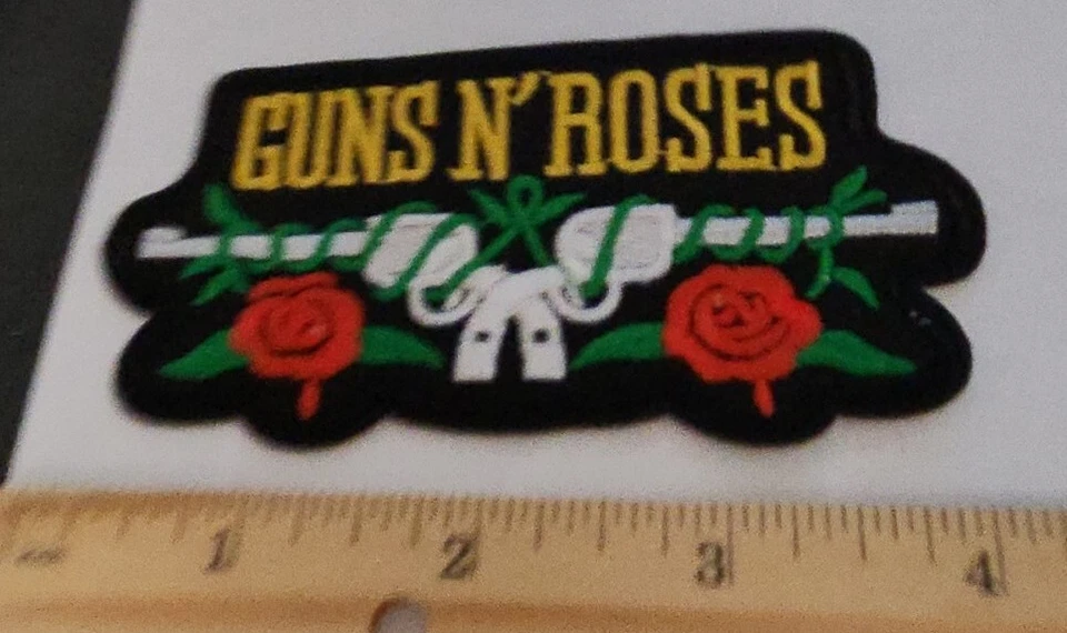 Guns N Roses Embroidered Iron/Sew On Band Patch