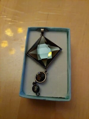  😍 Christian Lay  edle Kette mit Anhänger Schwarz gr ca .50 cm 🤗.neu  - Bild 1 von 4