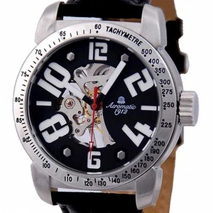 German Mechanical Handwinding watch 3-D dial A1374 - Picture 1 of 5
