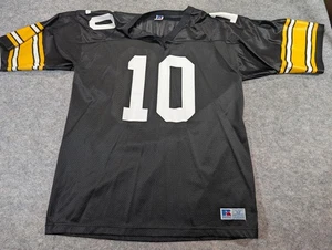 Vintage Pittsburgh Steelers Russell maglia uomo 2XL nero Kordell Stewart anni 90 - Foto 1 di 7