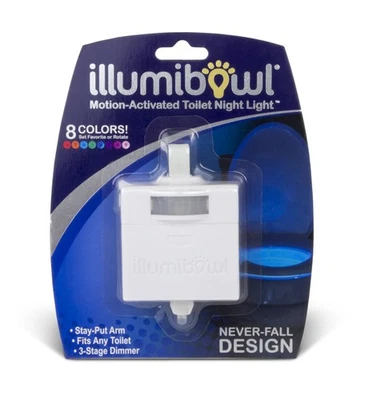 IllumiBowl Automatic Battery Powered LED Color Changing Night Light - Image 1 of 4