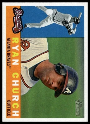 2009 Topps Heritage #674 Ryan Church - Image 1 of 2