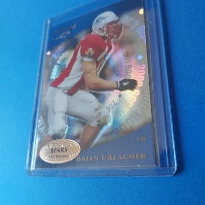BRIAN URLACHER 2000 Quantum Leaf  #312 ROOKIE Bears Great  HOF nm/m - Image 1 of 2