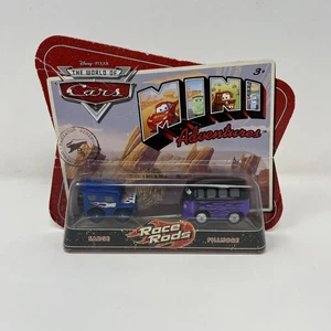 Disney Pixar Cars Mini Adventures Sarge & Fillmore Race Rods New Box Damage - Picture 1 of 7