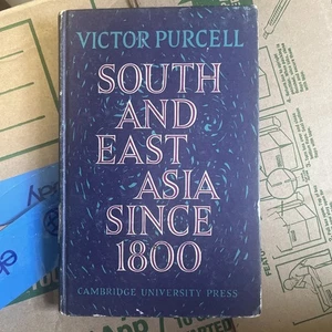 South East Asia since 1800 by Greg Purcell 1965 HC Ex Nanyang university Library - Picture 1 of 19