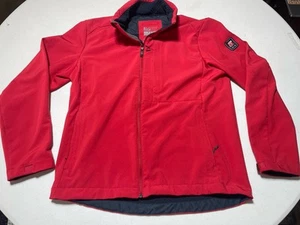 Chick-Fil-A Red Employee Jacket Uniform Coat Zip Team Windbreaker Medium *READ* - Picture 1 of 9