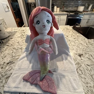 Animators The Little Mermaid Princess Ariel Plush Stuffed Toy Fiesta - Picture 1 of 4