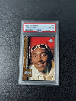 1996-97 Upper Deck Kobe Bryant #58 PSA 8 Rookie RC - Image 1 of 2