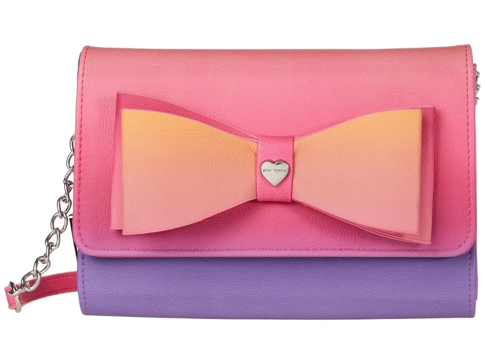 Bolso Bandolera Betsey Johnson Dani con Lazo, Sunset Ombre, Nuevo con Etiquetas Foto 1 de 1