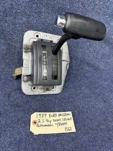 87-93 Mustang 2.3 Automatic Shifter Assembly 4cyl Auto Shift AOD Foxbody OEM - Picture 1 of 22