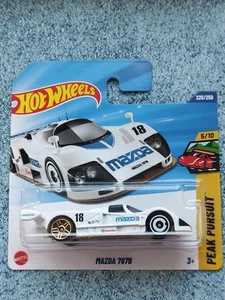 Hot Wheels H5M 226 MAZDA 787B white 2025 226/250 CaseM - Picture 1 of 2