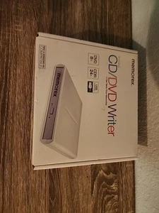 Memorex CD/DVD Writer External Slim DVD 8x CDR 24x USB Powered Open Box - Picture 1 of 2